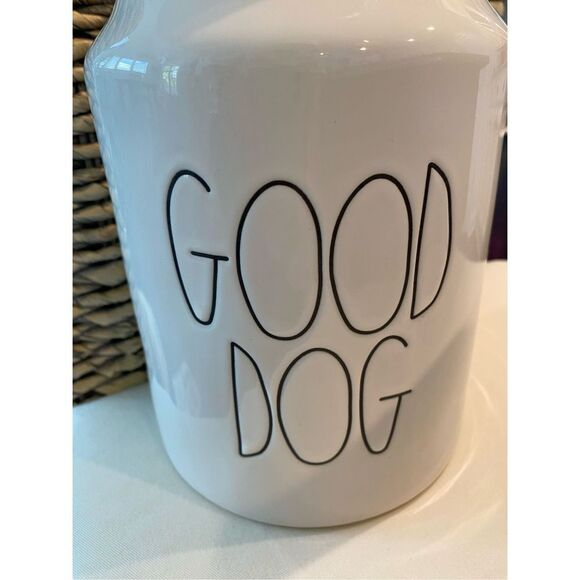 NEW Rae Dunn Ceramic Good Dog cookie Jar - Picture 4 of 7